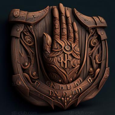 3D модель Игра рука святого бога (STL)